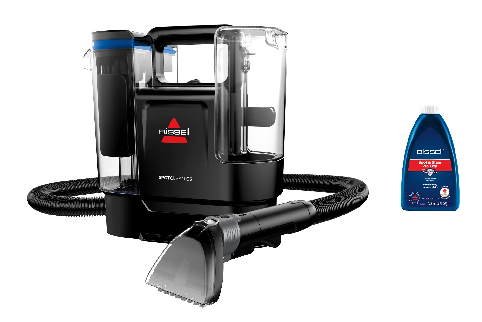 Bissell SpotClean C5 Select vaibapuhastusmasin Käeshoitav Sügav Must, Hall