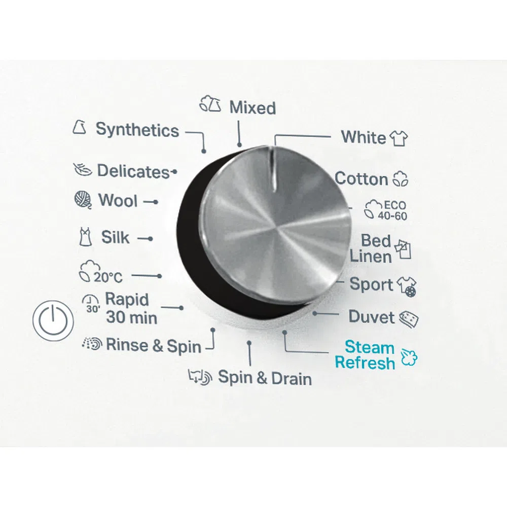Whirlpool Washing machine | FFD 9489 BCV EE | Energy efficiency class A | Front loading | Washing capacity 9 kg | 1400 RPM | Depth 63 cm | Width 60 cm | Display | LCD | Steam function | White