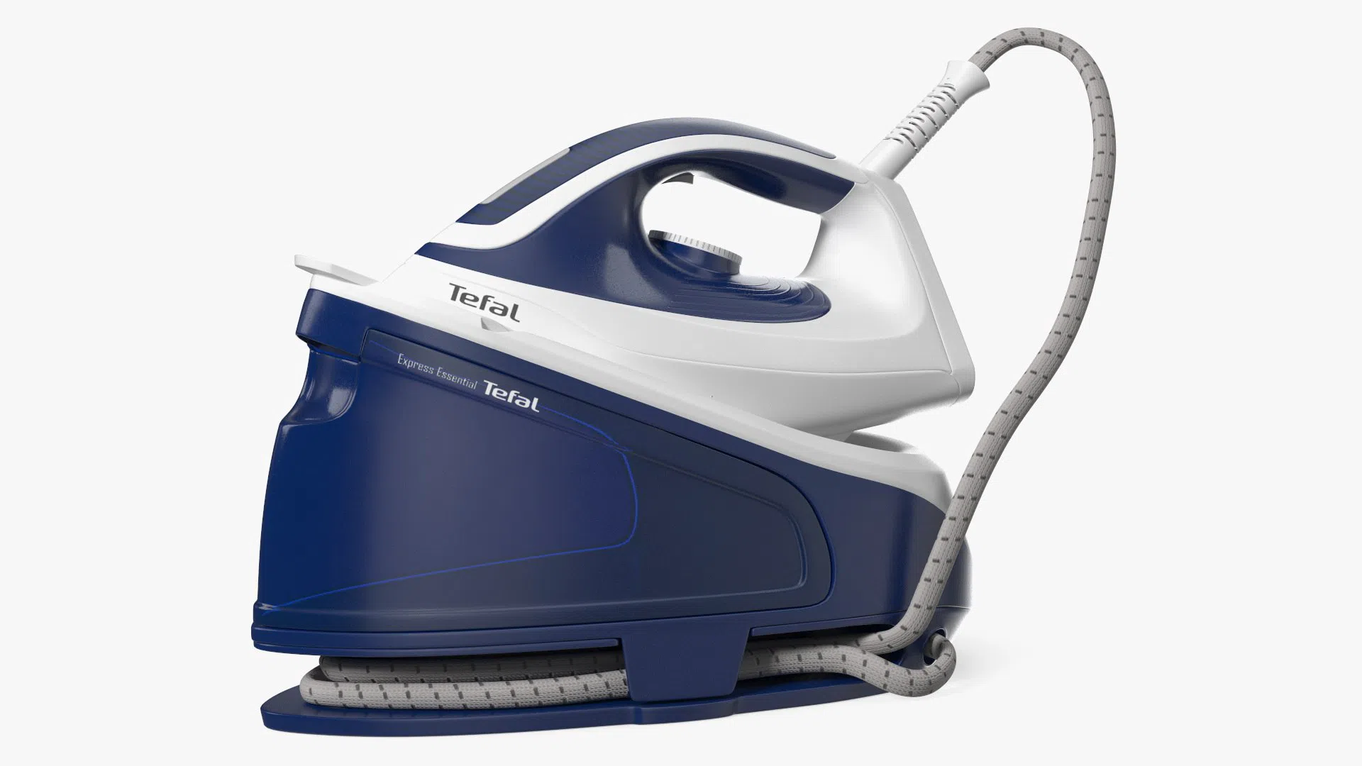 TEFAL | Express Essential Steam Station | SV6116E0 | 2200 W | 1.4 L | 5 to 6 bar | Auto power off | Vertical steam function | Calc-clean function | White/ Blue