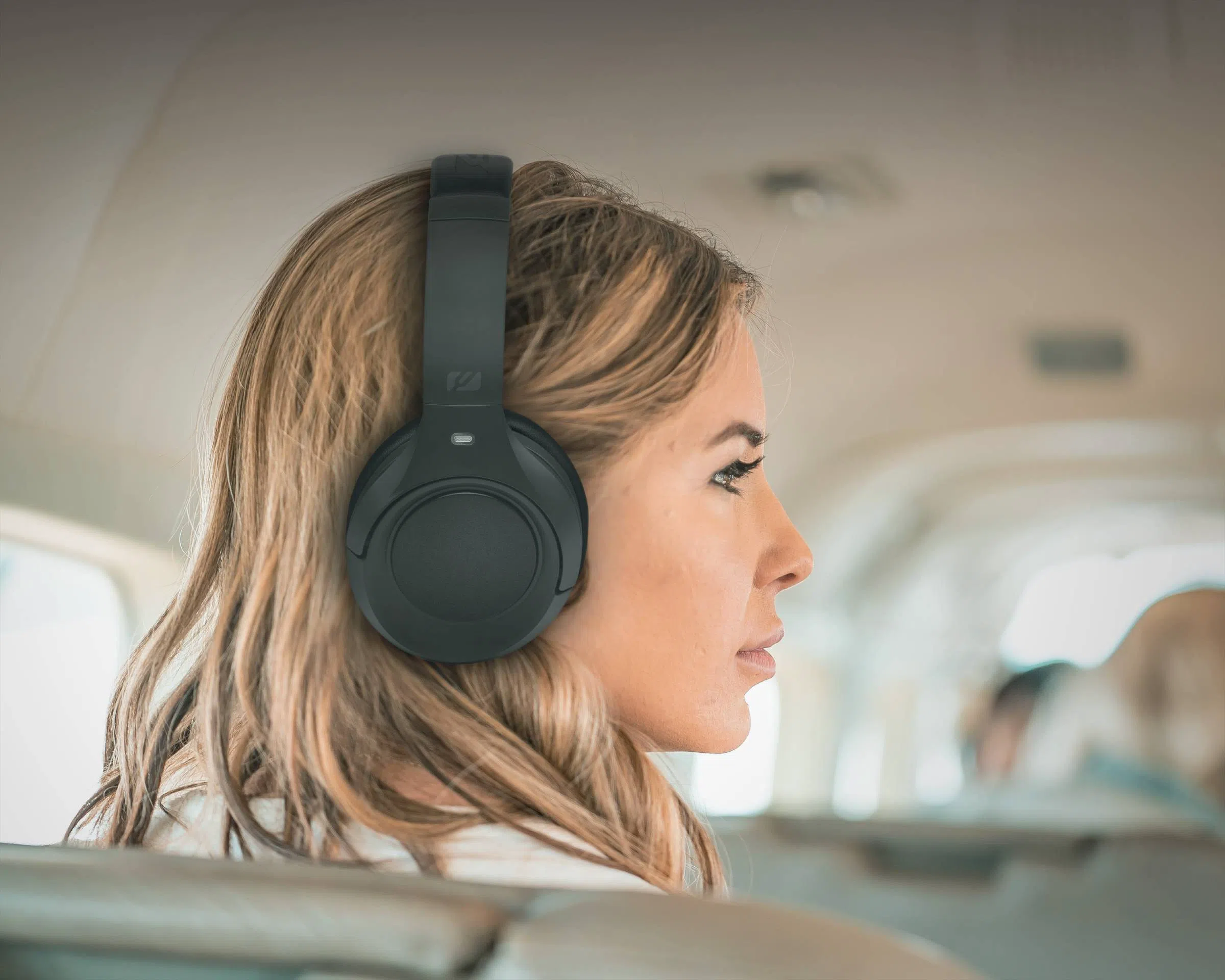 Muse | Headphones | M-295 ANC | Bluetooth | Over-Ear | Microphone | Black | Noise canceling | Wireless