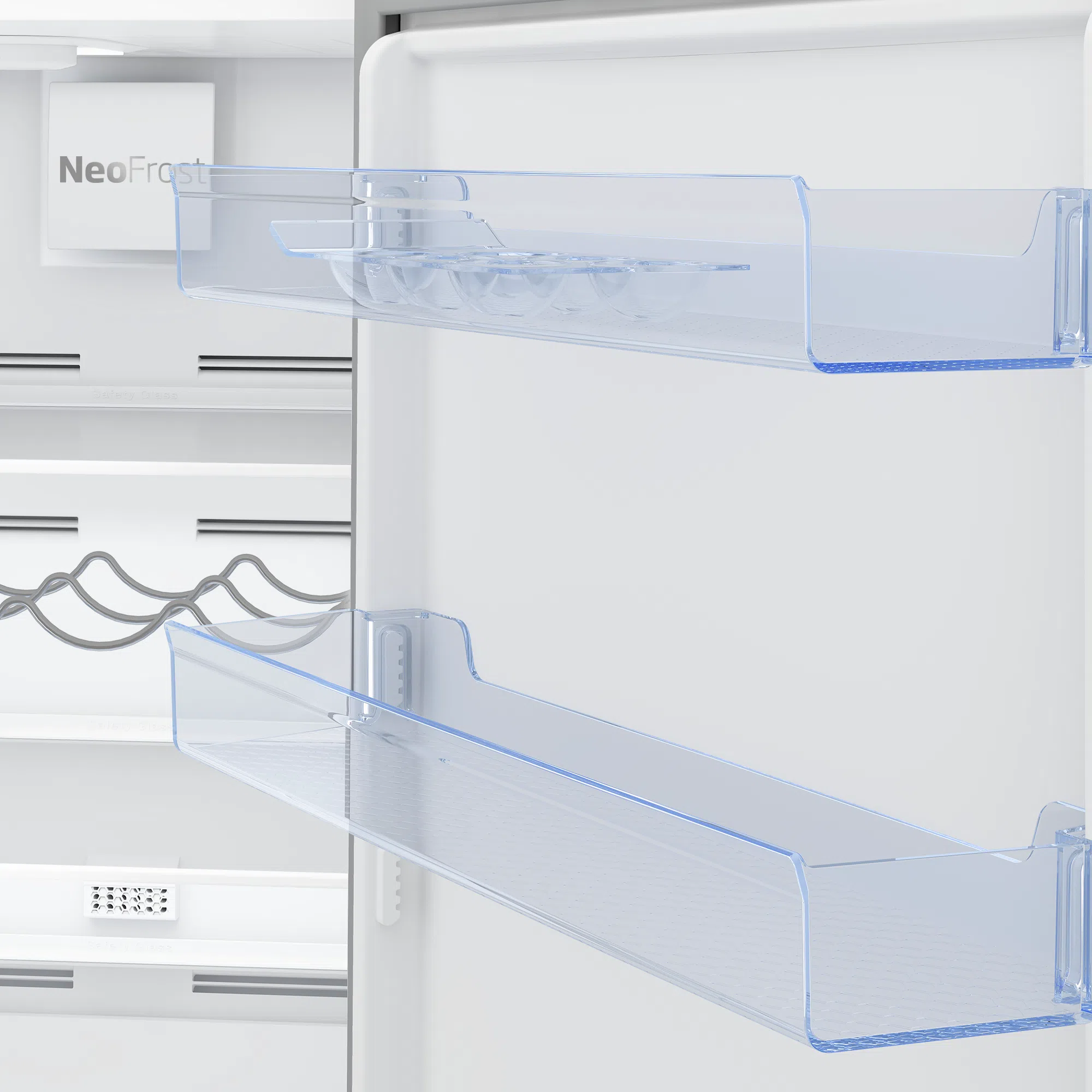 Beko RCSA366K40WN külmik-sügavkülmik Eraldiseisev 343 l Valge