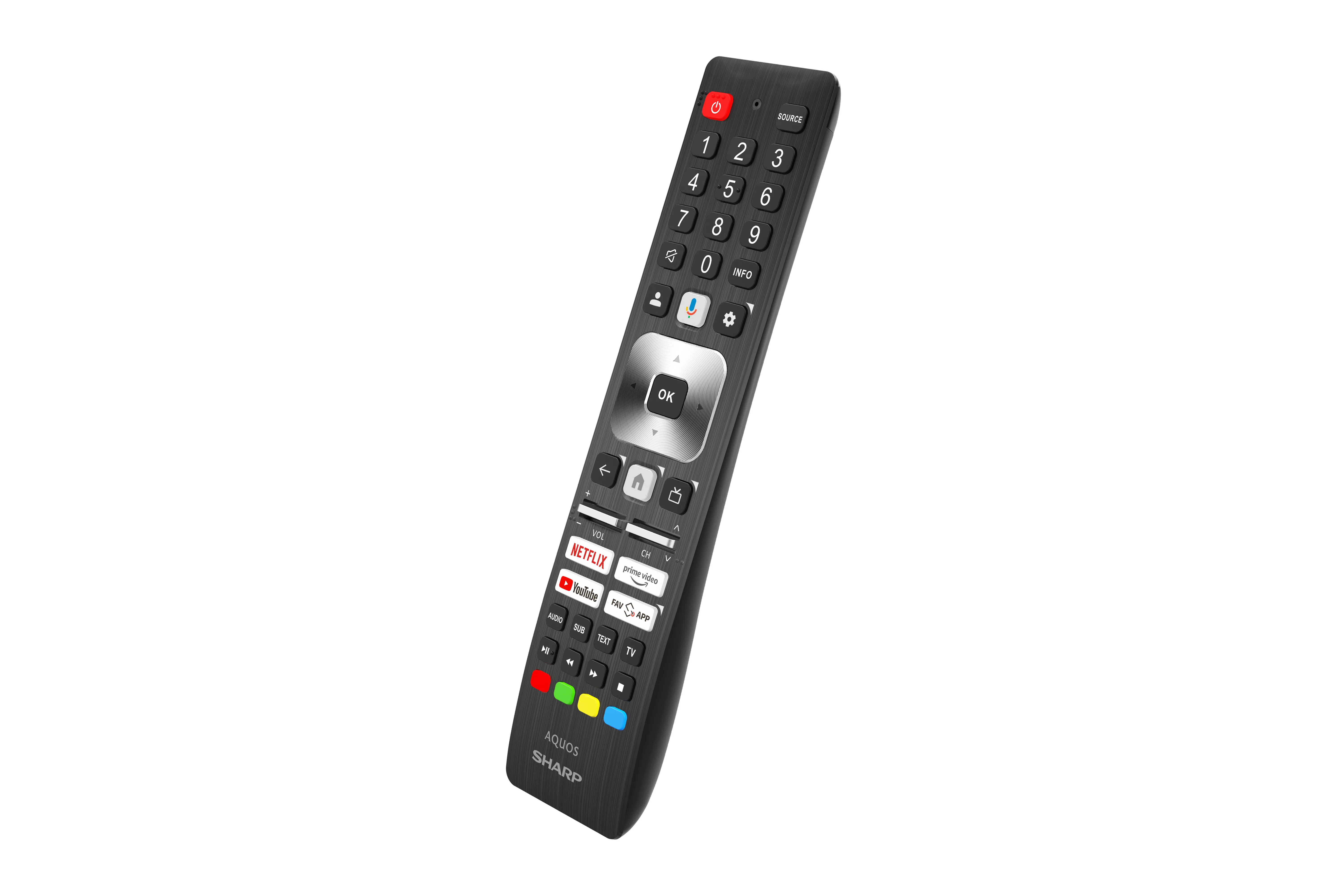 Sharp | 43HR7265E | 43 | Smart TV | Google TV | Black