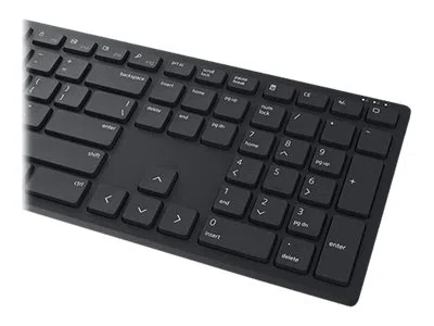 Dell | Pro Keyboard and Mouse (RTL BOX) | KM5221W | Keyboard and Mouse Set | Wireless | Batteries included | Russian | Black | Wireless connection