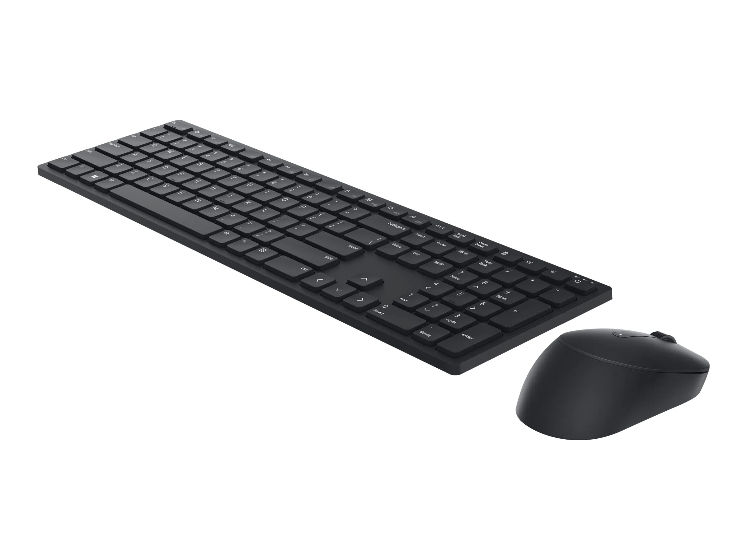 Dell | Pro Keyboard and Mouse | KM5221W | Keyboard and Mouse Set | Wireless | Batteries included | EE | Black | Wireless connection