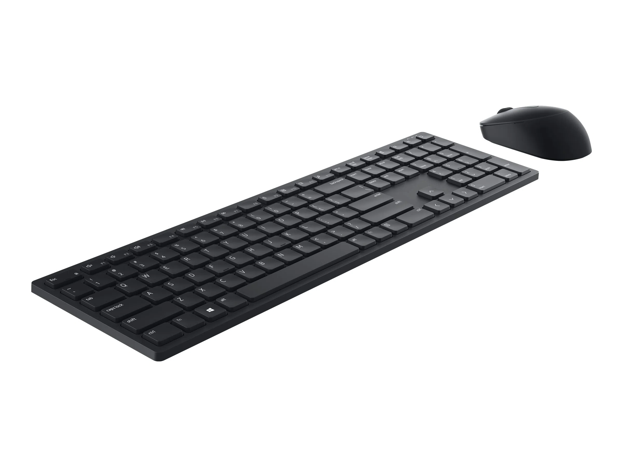 Dell | Pro Keyboard and Mouse | KM5221W | Keyboard and Mouse Set | Wireless | Batteries included | EE | Black | Wireless connection