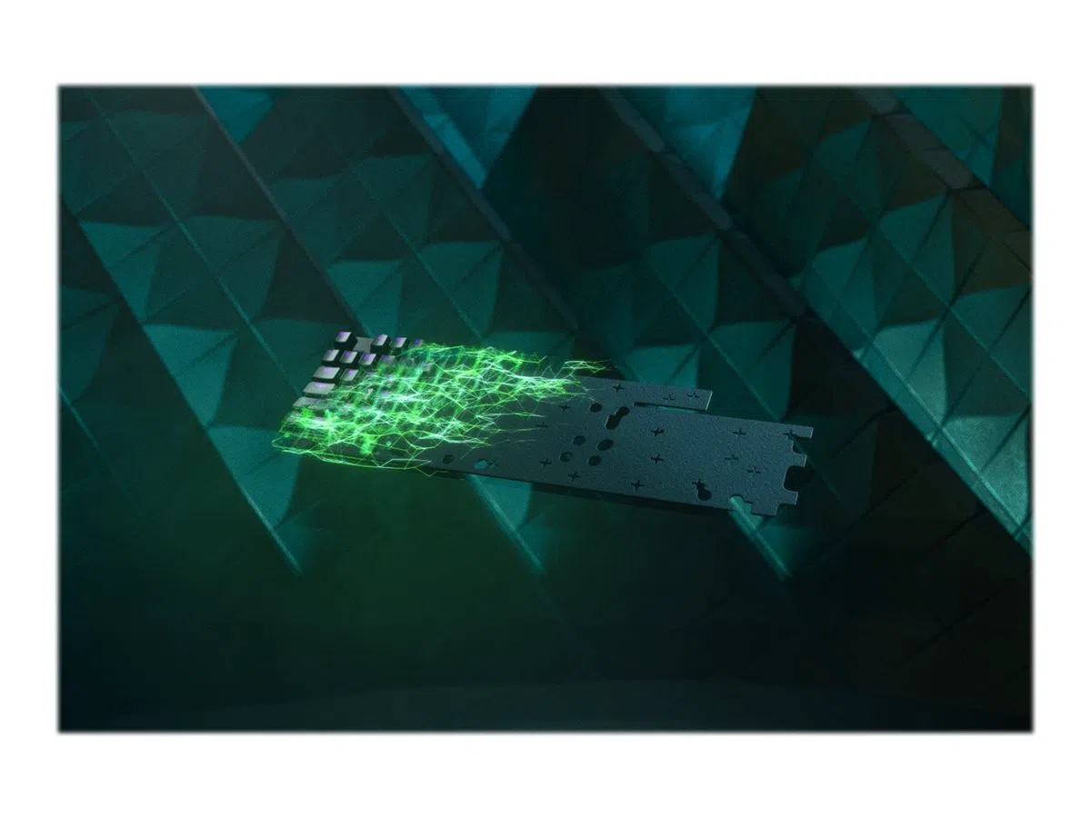 Razer | Huntsman V2 Optical Gaming Keyboard | Gaming keyboard | Wired | RGB LED light | NORD | Black | Numeric keypad | Clicky Purple Switch