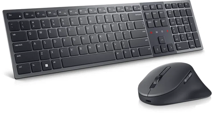 Dell | Premier Collaboration Keyboard and Mouse | KM900 | Keyboard and Mouse Set | Wireless | LT | Graphite | USB-A | Wireless connection