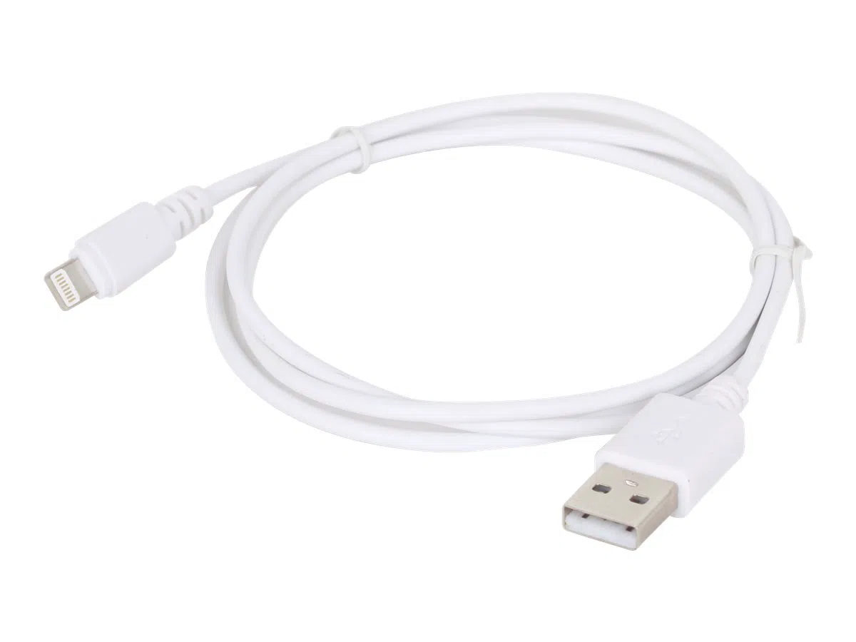 Cablexpert | 8-pin sync and charging cable, white, 1 m
