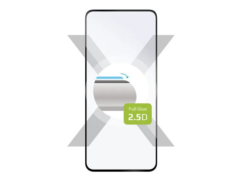 Fixed Screen protector | Samsung | Galaxy S25 Ultra | Tempered glass | Black | Full Cover 2.5D