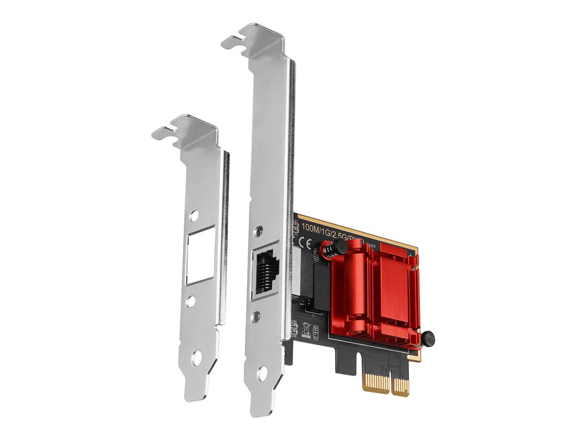 AXAGON PCI-Express network card with 2.5 Gbit/s transmission rate and PXE support | PCEE-G25