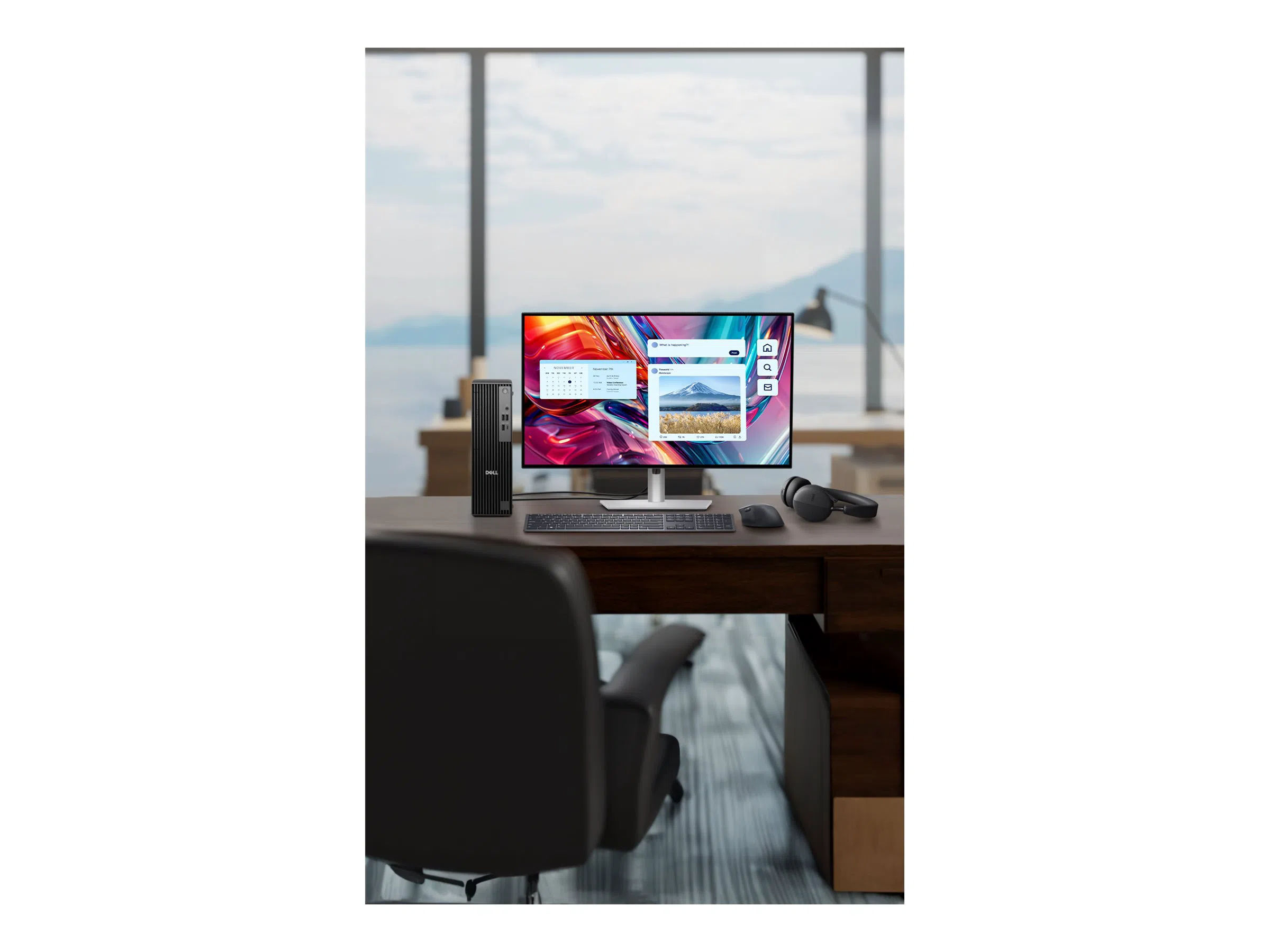 Dell Pro | QCS1250 | Desktop | Slim | Intel Core i3 | i3-14100 | Internal memory 8 GB | DDR5 | Solid-state drive capacity 512 GB | Intel Integrated Graphics | No Optical Drive | Keyboard language English | Windows 11 Pro