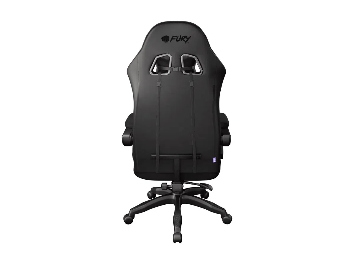 Fury Eco leather/Fabric/Nylon | Gaming Chair | Shinai S2 | Black