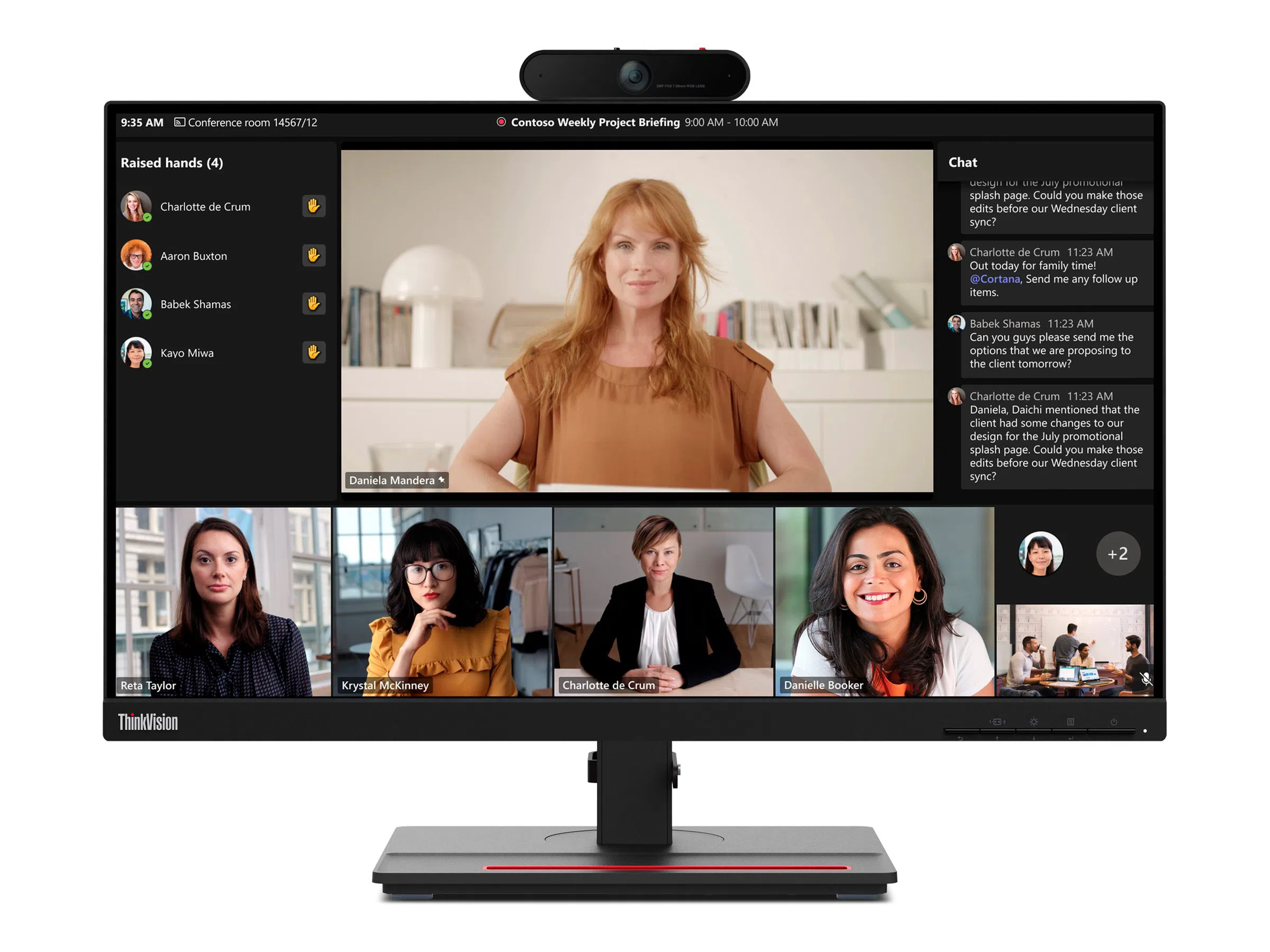 Lenovo | ThinkVision | T24m-29 | 23.8 " | IPS | FHD | 16:9 | 60 Hz | 4 ms | 1920 x 1080 | 250 cd/m² | HDMI ports quantity 1x HDMI 1.4 | Black | Warranty 36 month(s)