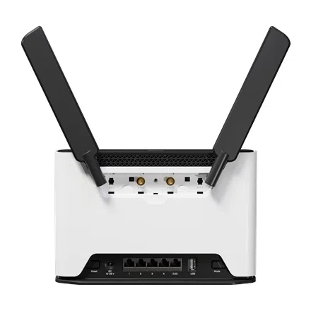 MikroTik Chateau LTE18 ax S53UG+5HaxD2HaxD-TC&EG18-EA 802.11ax, 574 Mbit/s (2.4 GHz) / 1200 Mbit/s (5 GHz) Mbit/s, Ethernet LAN (RJ-45) ports 4, 4G, 1 | Chateau LTE18 ax | S53UG+5HaxD2HaxD-TC&EG18-EA | 802.11ax | 574 Mbit/s (2.4 GHz) / 1200 Mbit/s (5 GHz) Mbit/s | Ethernet LAN (RJ-45) ports 4 | 4G | 1