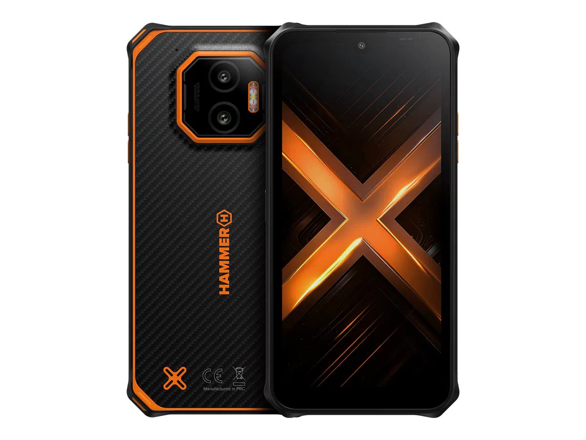 Hammer | Energy X2 | Black/Orange | 6.1 " | IPS | 1560 x 720 pixels | Mediatek | Dimensity 6300 | Internal RAM 8 GB | 256 GB | microSD | Dual SIM | 4G | 5G | Main camera resolution 50 MP | Android | 15 | 5000 mAh