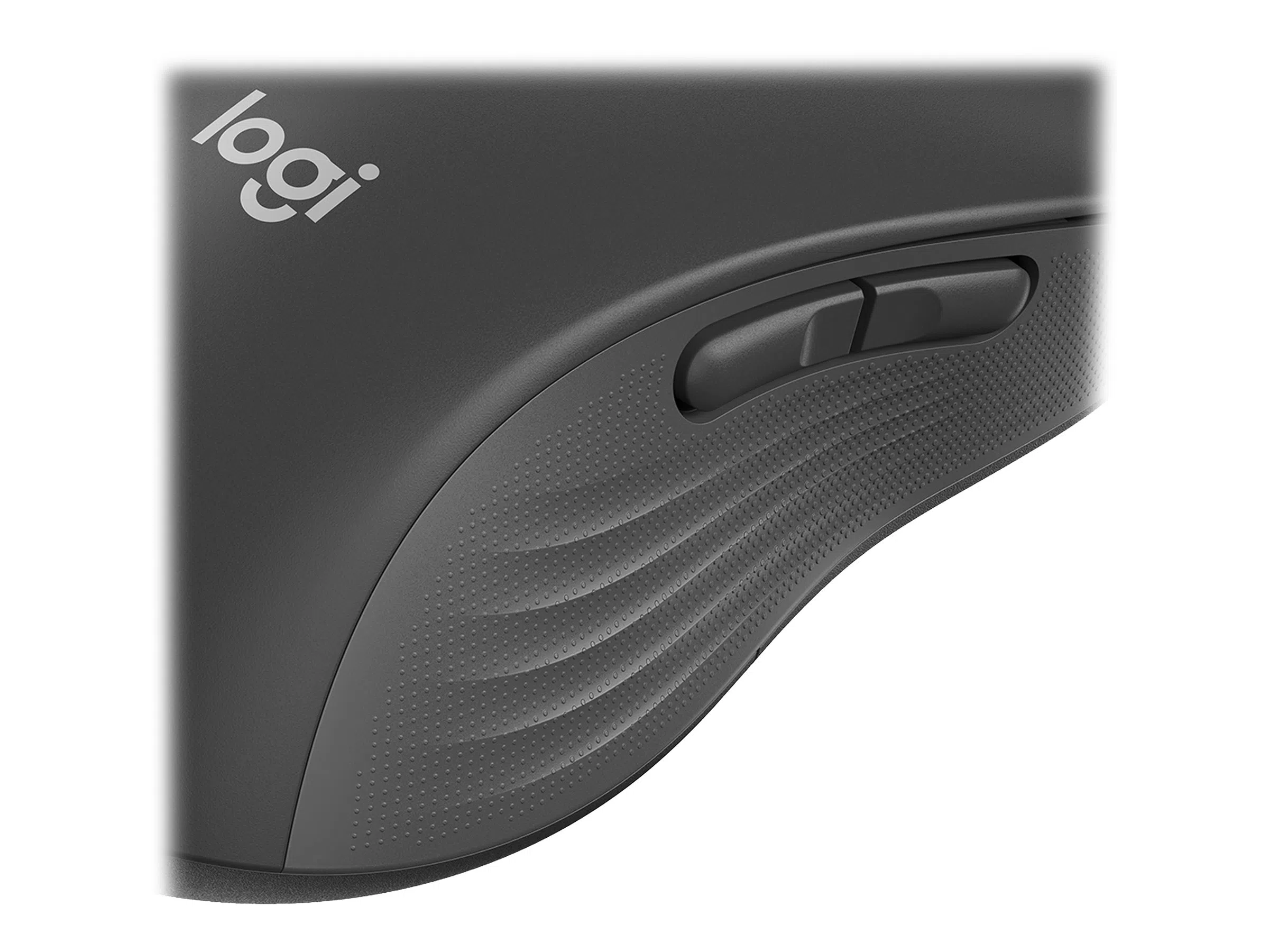 Logitech Signature M650 L Left Wireless Mouse, RF Wireless + Bluetooth, 2000 DPI, Graphite | Logitech