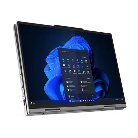 Lenovo ThinkPad X1 2-in-1 G10 Aura Edition | Grey | 14 " | IPS | Touchscreen | WUXGA | 1920 x 1200 pixels | Anti-glare | Intel Core Ultra 5 | 225U | 16 GB | Soldered LPDDR5x | Solid-state drive capacity 512 GB | Intel Graphics | Windows 11 Pro | 802.11ax | Bluetooth version 5.3 | LTE Upgradable | Keyboard language Nordic | Keyboard backlit | Warranty 36 month(s) | Battery warranty 12 month(s)